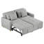 Borchert 2 Seater Fabric Sofa Bed-890915705