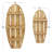 Tarren 5 Piece Solid Wood Tiered Shelf