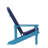 Chaises Adirondack en résine de polyester toutes saisons avec coussins Rangins-1054847153
