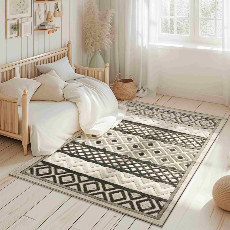 Joseph Rug DESIGN 5517, Grey, Rectangle 7'11" x 10'10'