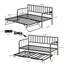 Metal Twin Daybed With Trundle