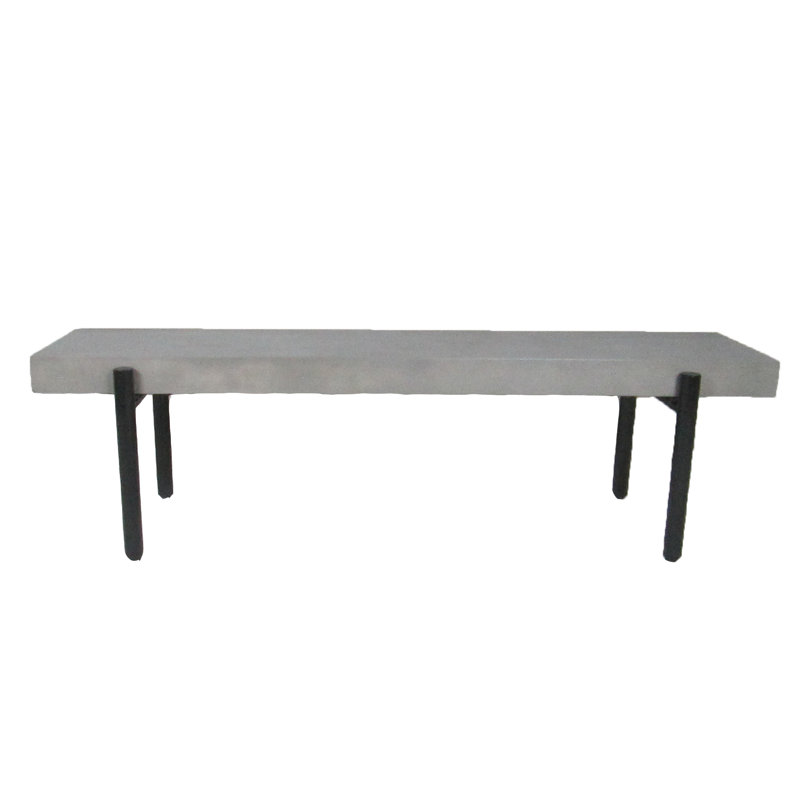 Jorgen Metal Outdoor Bench