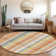 Premium Machine Washable Prisco Peach Rug