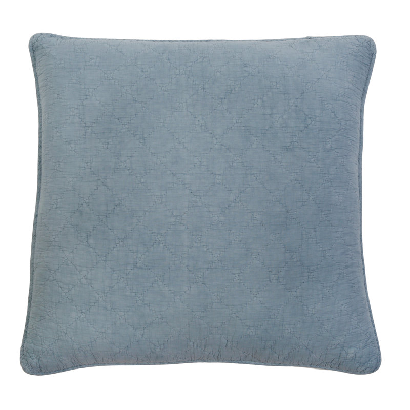 Huntington Cotton Sham, Dusty Blue