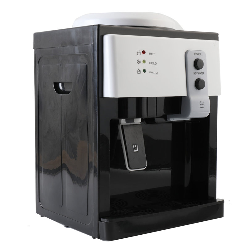 Electric Water Dispenser, Black/White