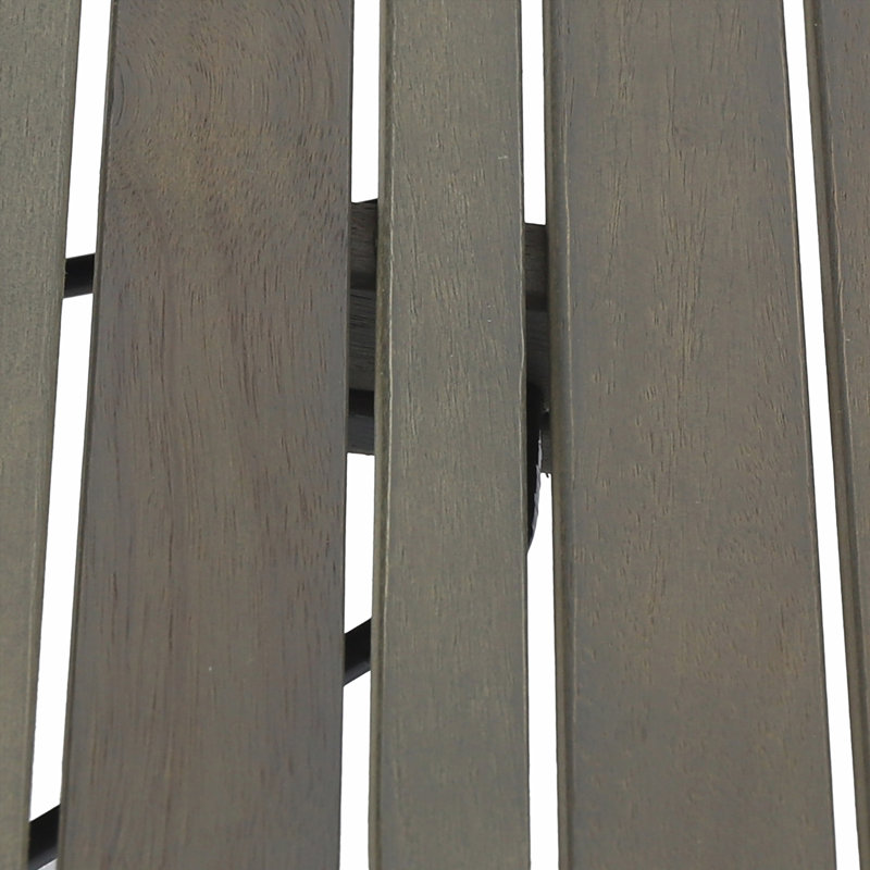 Table d'appoint de patio, Gris