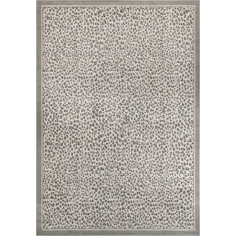 Tapis Pardus Teonni, Grey, Rectangle 10' x 14'1"