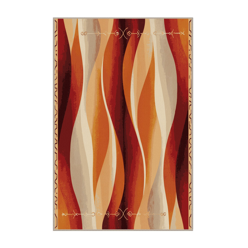 Tapis Crimson Veil, Rectangulaire 3 pi x 5 pi