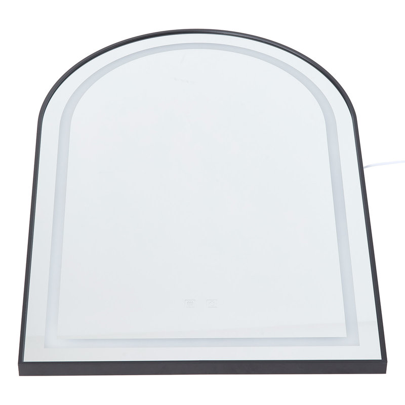 Mirror, Black, Aluminium Alloy, Window Pane