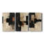 ABSTRACT Series CECLXI - Toile tendue sur mesure - 3 pièces-1248797107