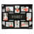 Black Beveled Picture Frame