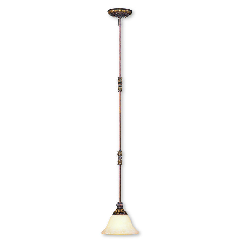 Luminaire suspendu en forme de cloche à 1 lumière Ayse