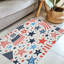 Tapis tressé National Stars & Lines-106464084