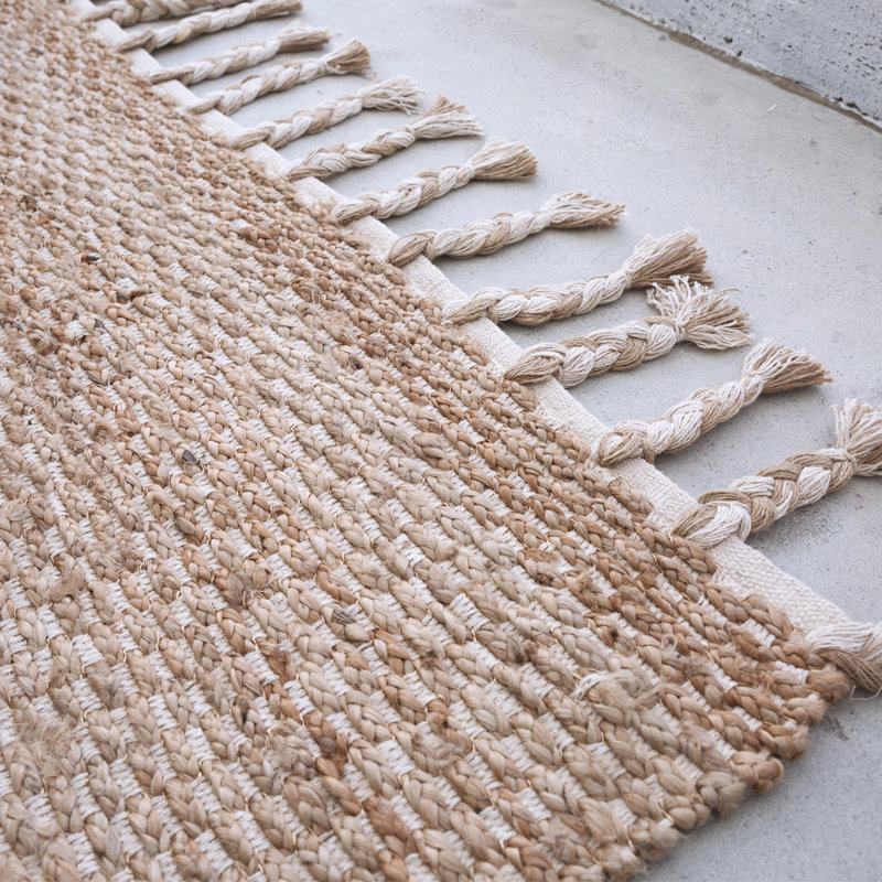 Area Rug in Brown, Rectangle 9'10" x 13'1"