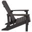 Chaises Adirondack d'extérieur en résine de polyester toutes saisons Balasi-1957504021
