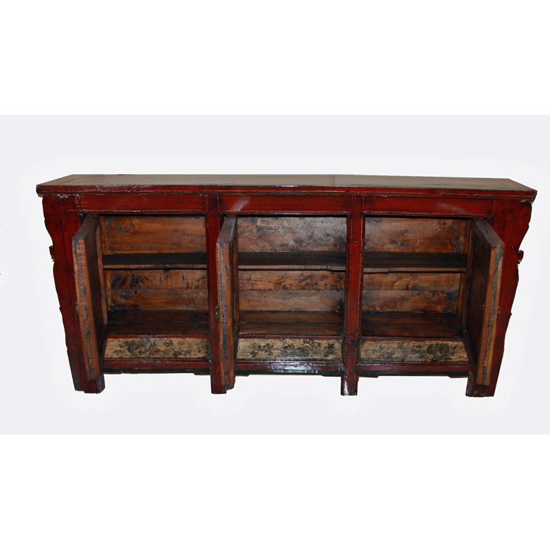 Mongolia 81.5'' W Solid Wood Sideboard