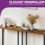 Set Of 2 Console Table, Slim Console Table For Hallway, Metal Frame, Sofa Table-1065232837-1065232838-1065232839