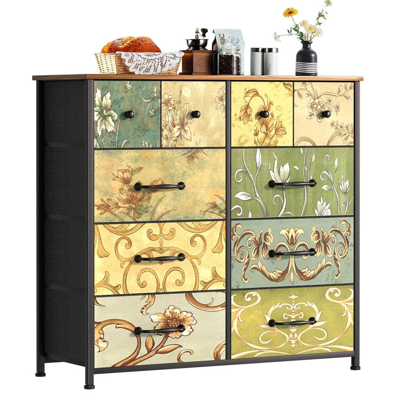 100 cm W Chest of 10 Drawers