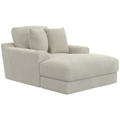 Chaise confortable avec ports de charge USB