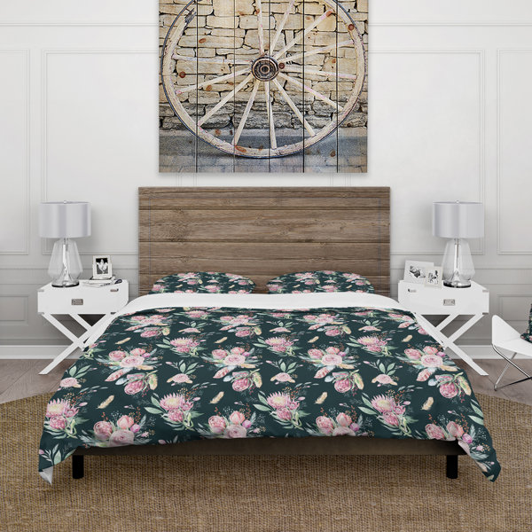 DesignArt No Floral Duvet Cover Set | Wayfair