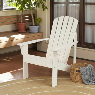 Grandview Solid Wood Adirondack Chair