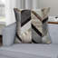 Housse de coussin gris / brun-340825191