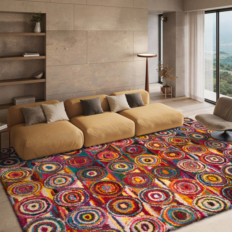 Gleno Performance Geometric Rug, Rectangle 8' x 10'
