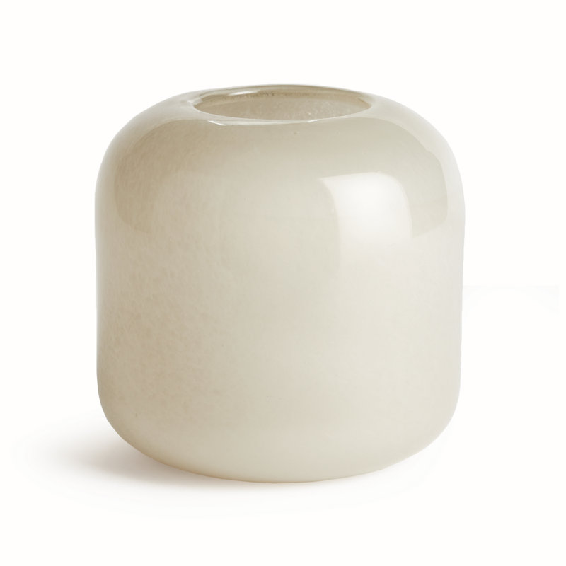 Melora Handmade Glass Table Vase, 8" H x 8" W x 8" D