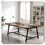 Bureau d'ordinateur style industriel