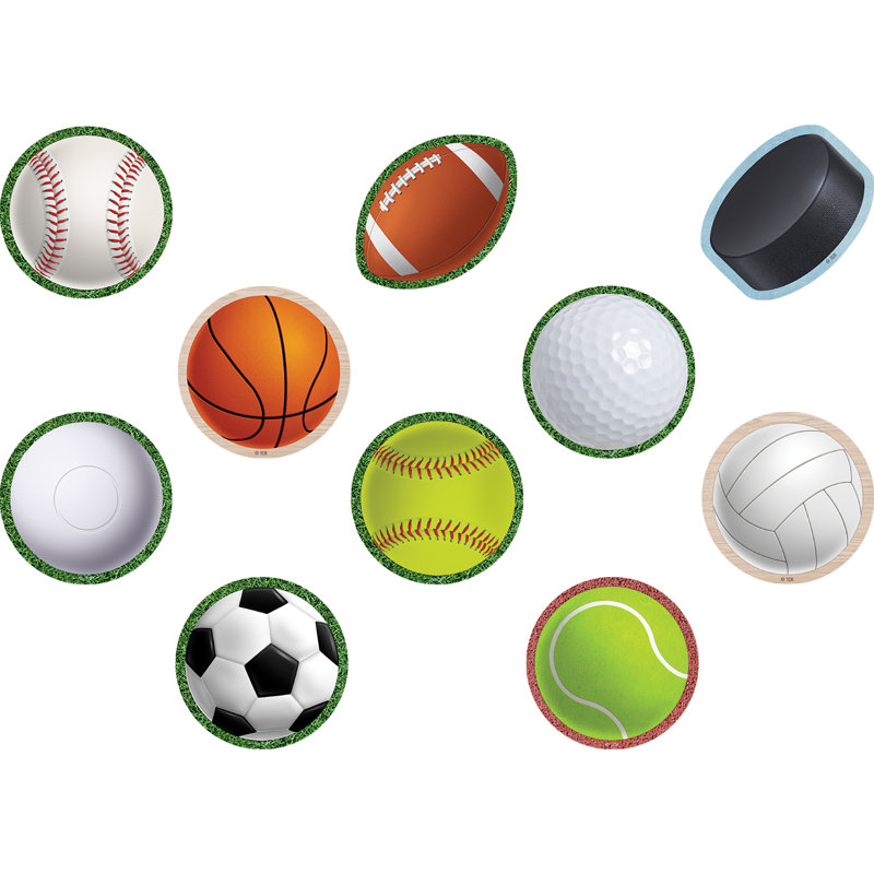Mini-décorations pour sports créées par l'enseignant