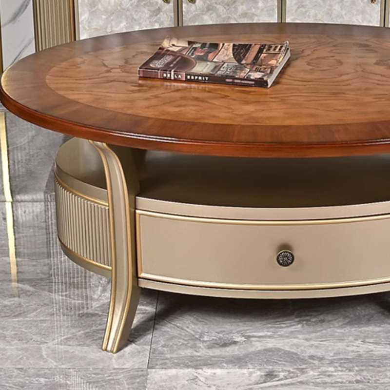 Table basse de style américain