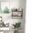 Sadiah 2 Piece Metal Tiered Shelf