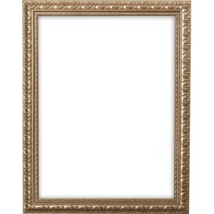 16x24 Frame Silver Ornate Antique Solid Complete Wood Picture