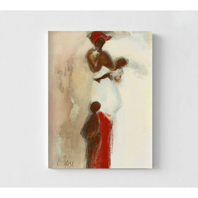 Reproduction d'affiche de la fertilité, idée de cadeau de maternité abstraite, cadeau pour nouvelle maman, art mural de bureau de maman, art de chambre neutre