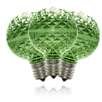 0.58 W G50 E17/Intermediate Dimmable 511 K LED Bulb