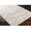 Tapis gris moyen fait à la main Avielle-89246196