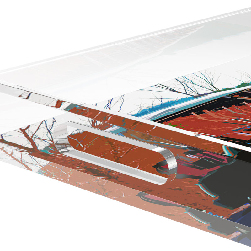 Decorative Tray, 2" H x 12.5" W x 7.75" D, Fall