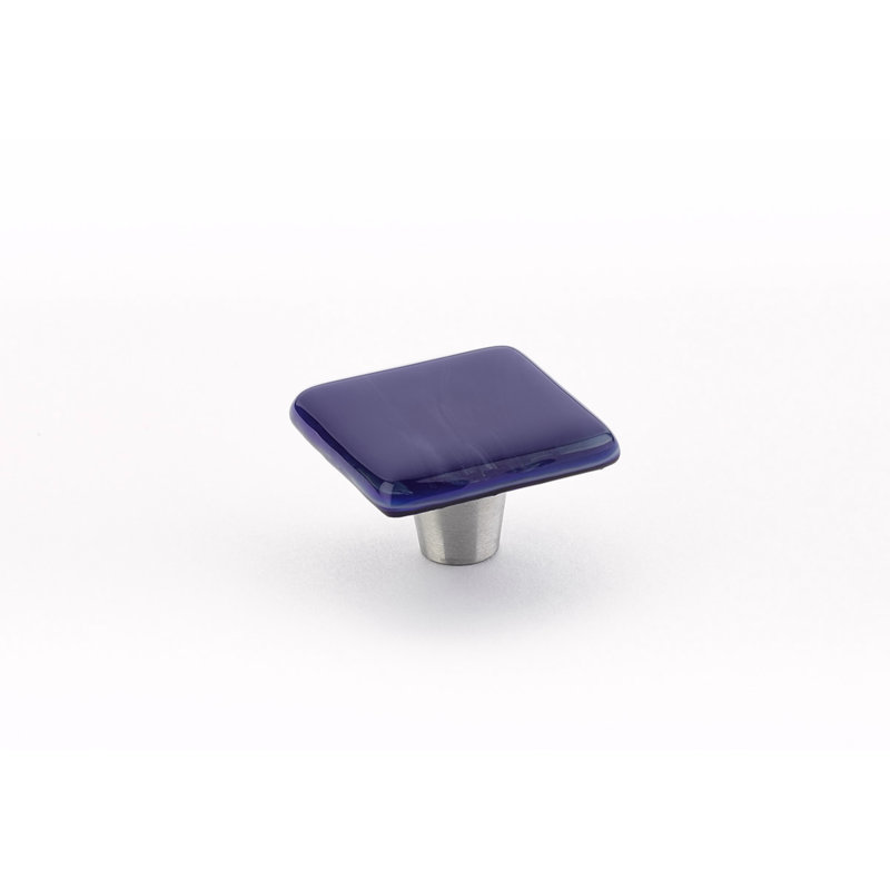 Square Knob, Sapphire