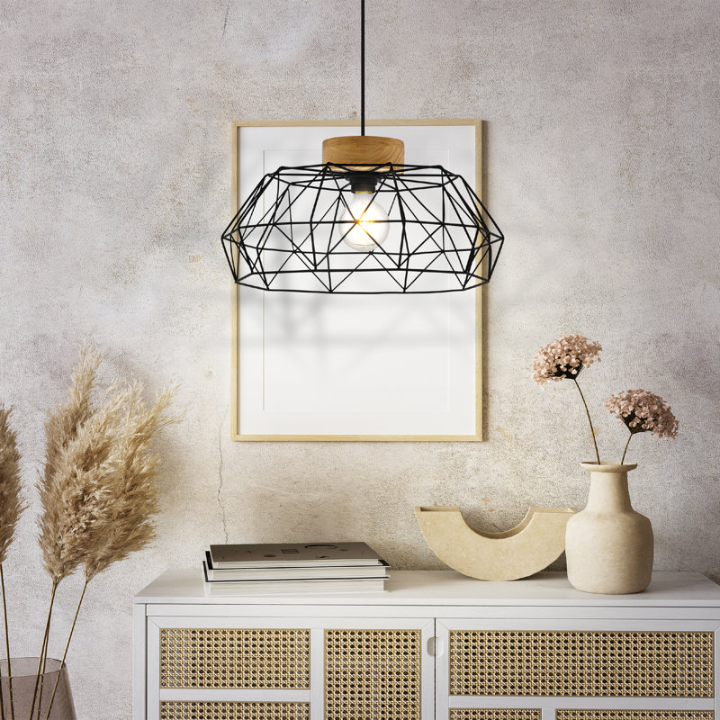 1 - Light Matte Black Pendant