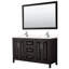 Ensemble de meuble-lavabo double avec miroir Daria-97878036-97878038-125003078