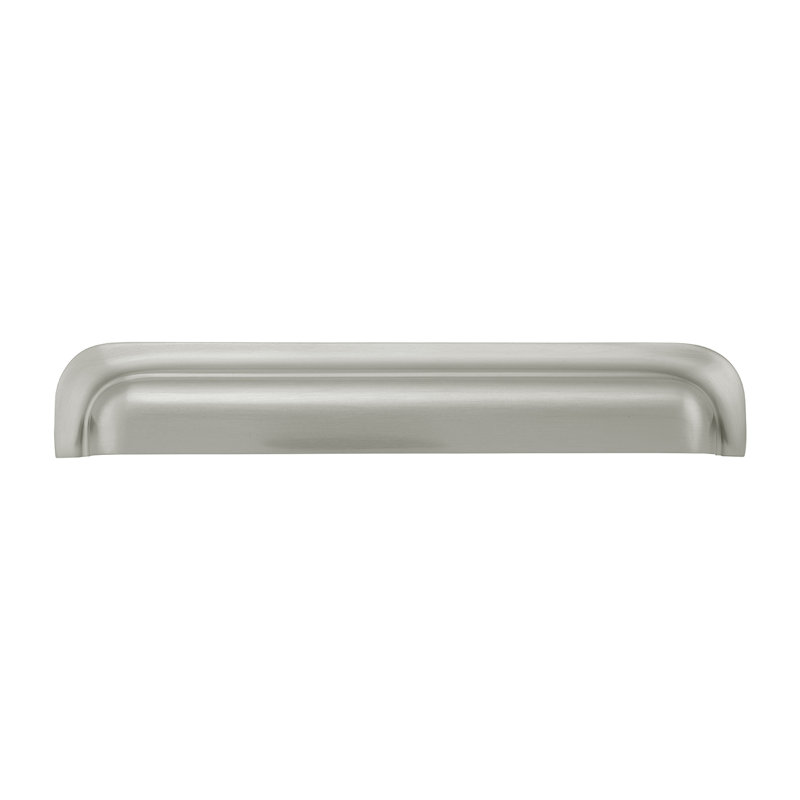 Edgewood Cup / Bin Pull, 6 5/16", Satin Nickel