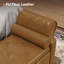 Banc de chambre 65 "avec rangement, bancs de lit en similicuir avec boutons capitonnés-1635608731