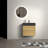 Deasha 24'' Single Bathroom Vanity with Solid Surface Top
