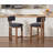 Francile Upholstered Stool with Solid Wood Frame-352002164-352002162