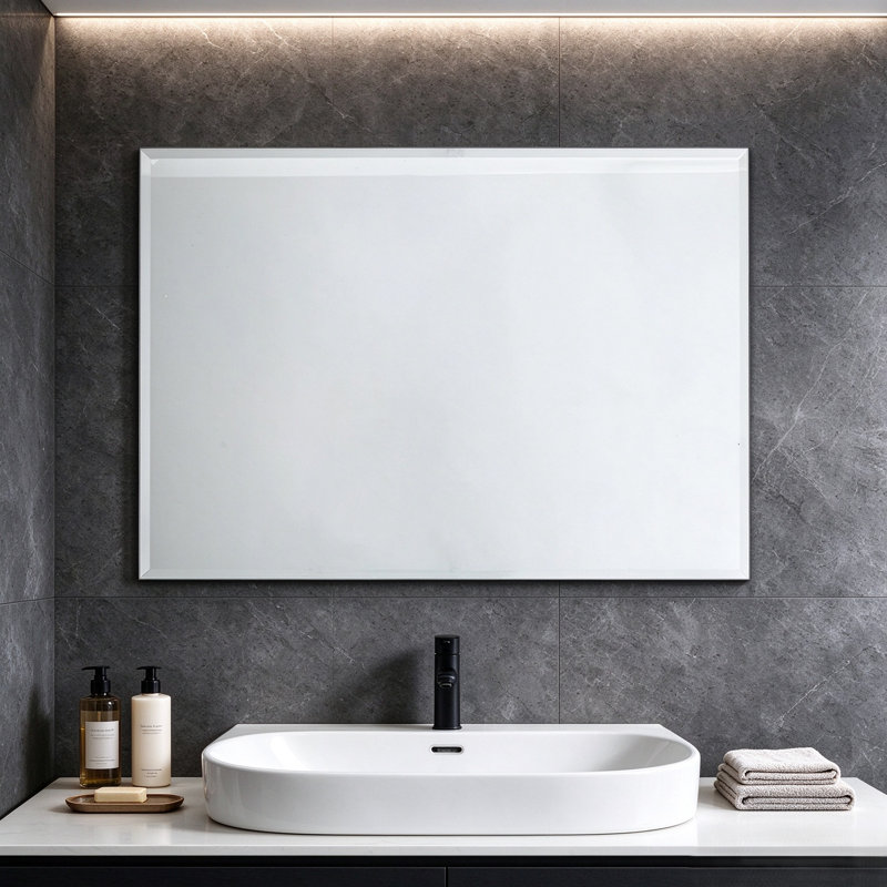 Rectangle Wall Makeup / Shaving Mirror