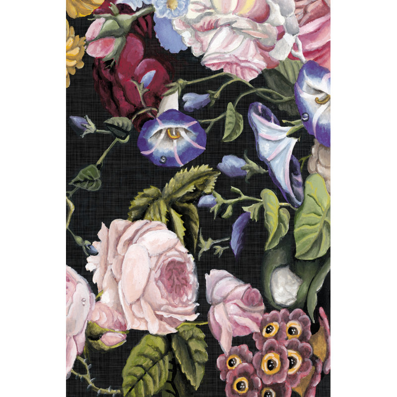 Baroque Grid VI by Naomi McCavitt - Wrapped Canvas Painting, 122cm H x 81cm W, Wrapped Canvas