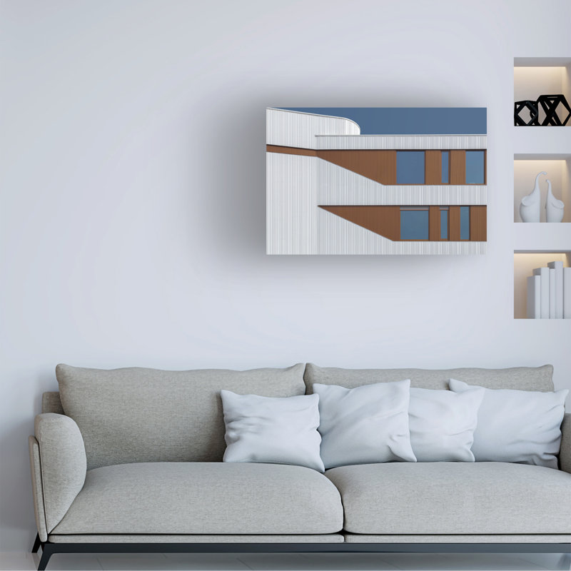 Art sur toile «The New School» par Bachelo Theo Luycx, H 30 po x l 47 po