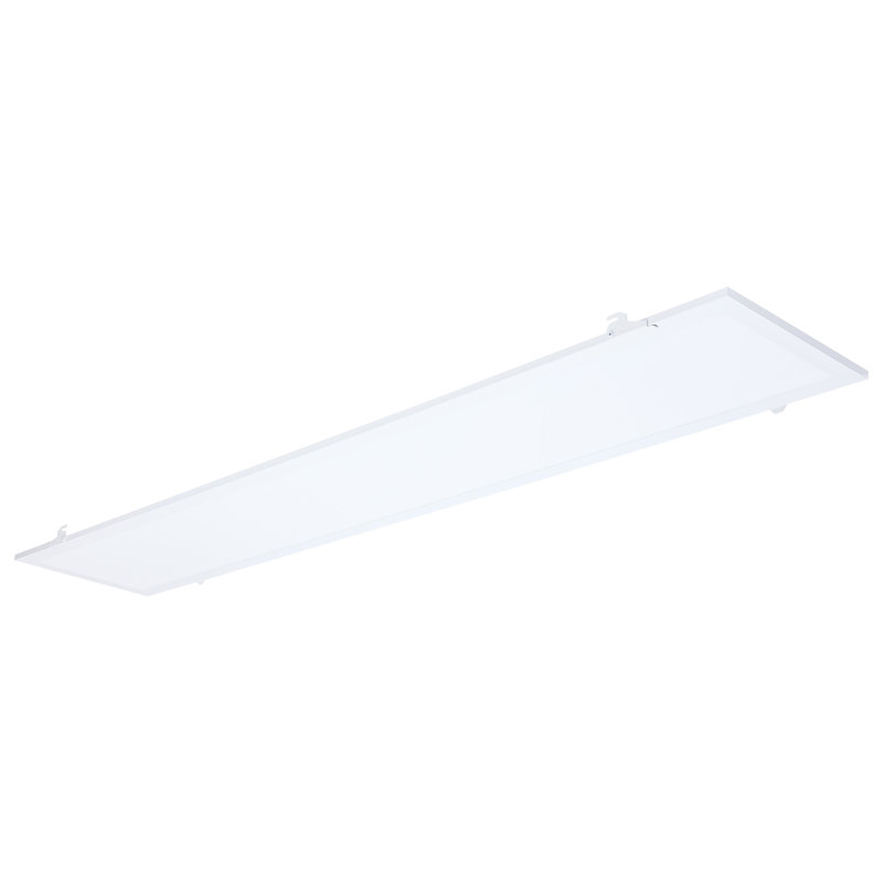 Troffer 40/30 / 20 / 20W à DEL, ensemble de conversion à écran plat 35K / 4K / 5K, intensité variable, 120-277 Volt, blanc mat