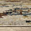 Tapis beige / multicolore à motif abstrait moderne Elizabeth-1687897046