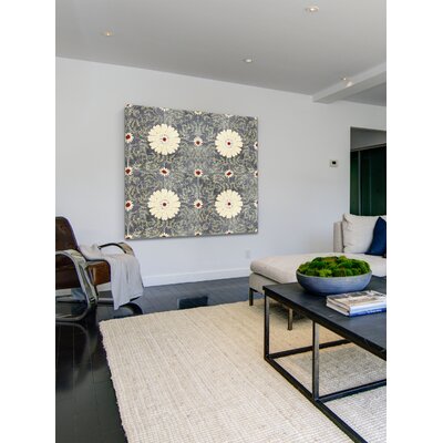 Cream Floral' by Maria Pezzano Painting Print on Wrapped Canvas -  Marmont Hill, MH-MWWMP-47-C-18